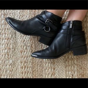 Genuine Leather Marc Fisher Booties